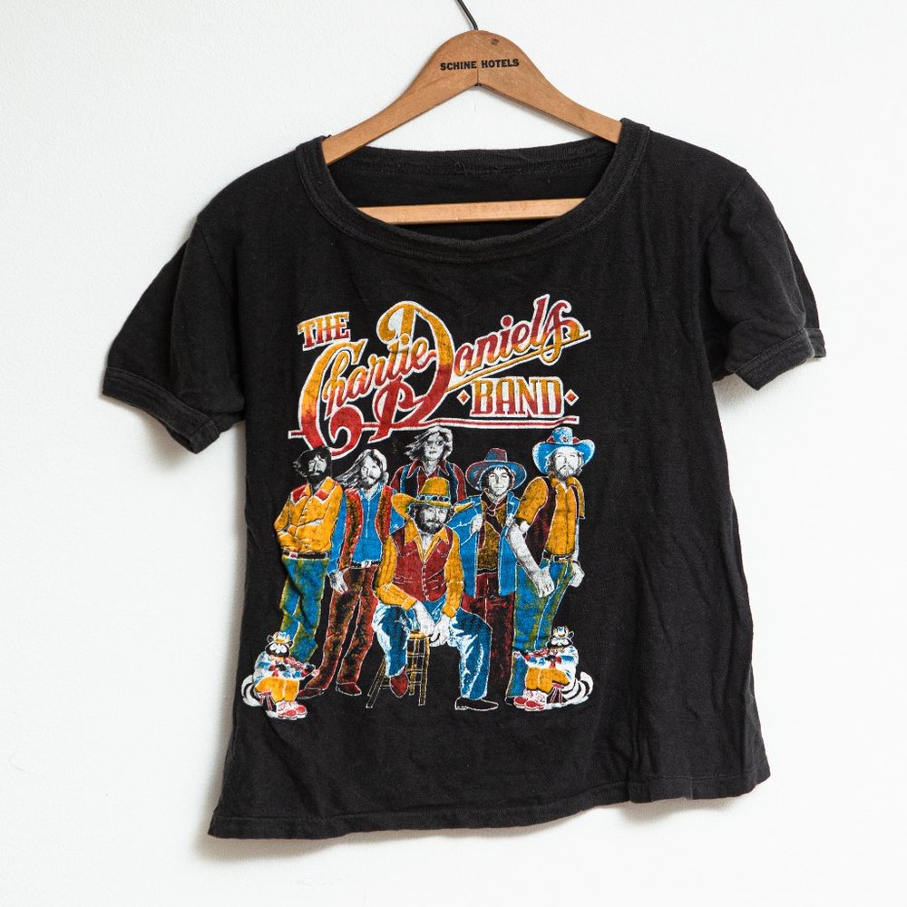 Vintage 80's The Charlie Daniels Band Concert T-Shirt